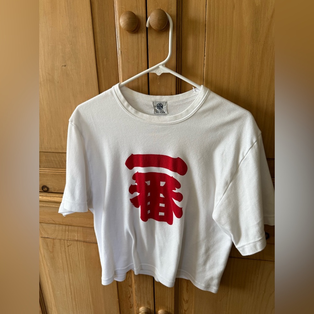 Ichiban Japan Vintage Tee professionally altered to be slightly cropped. Cotton